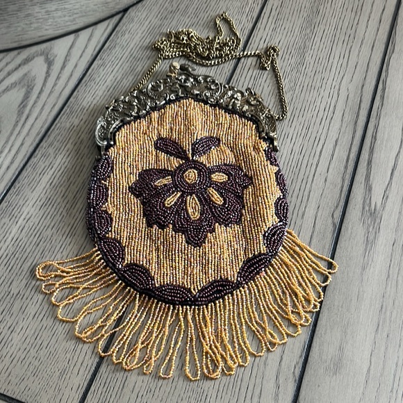 Christiana Vintage Beaded Insect Evening Bag - Picture 2 of 8